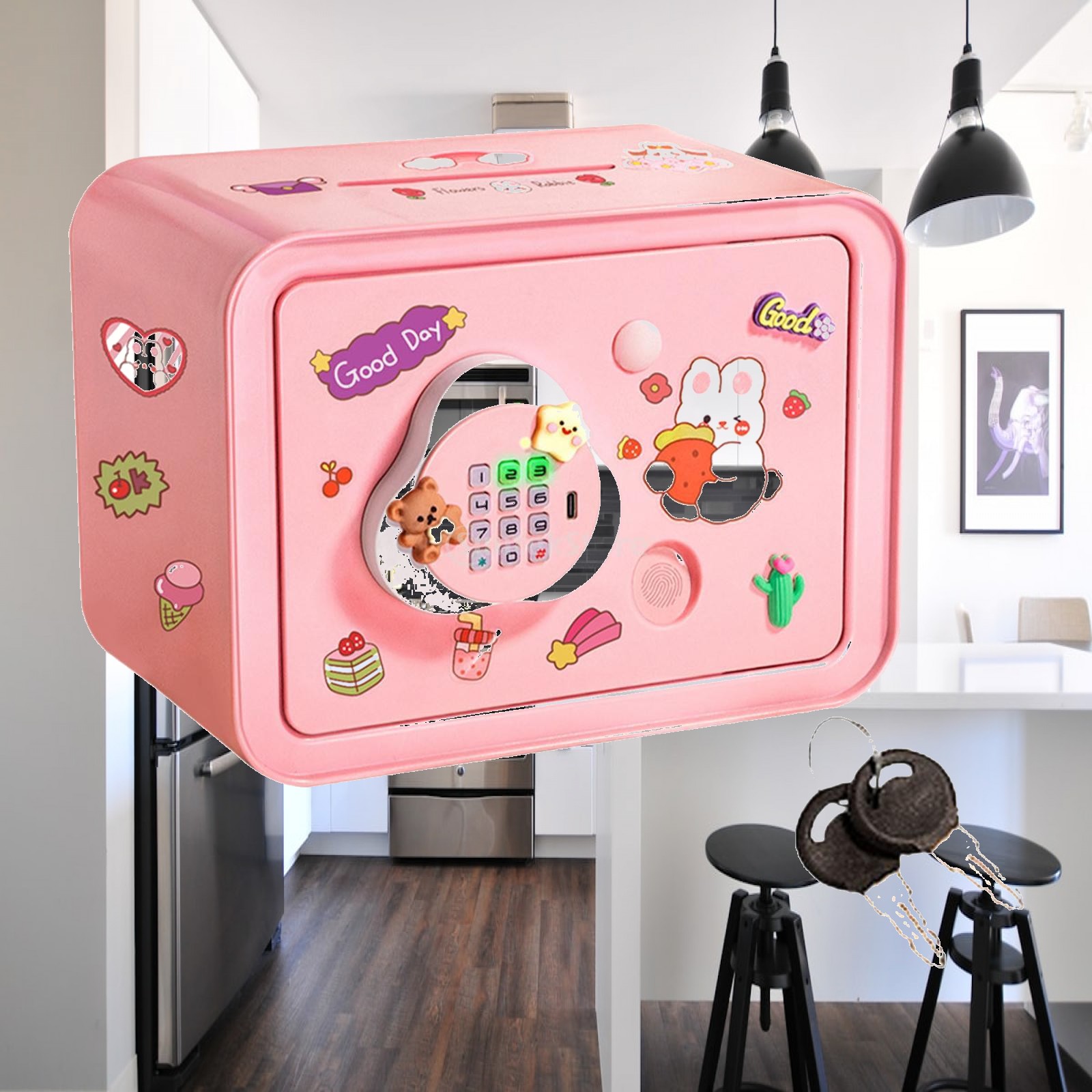 Kids Education Savings - Spardose ATM Sparautomat Geschenk Heimdekoration mit