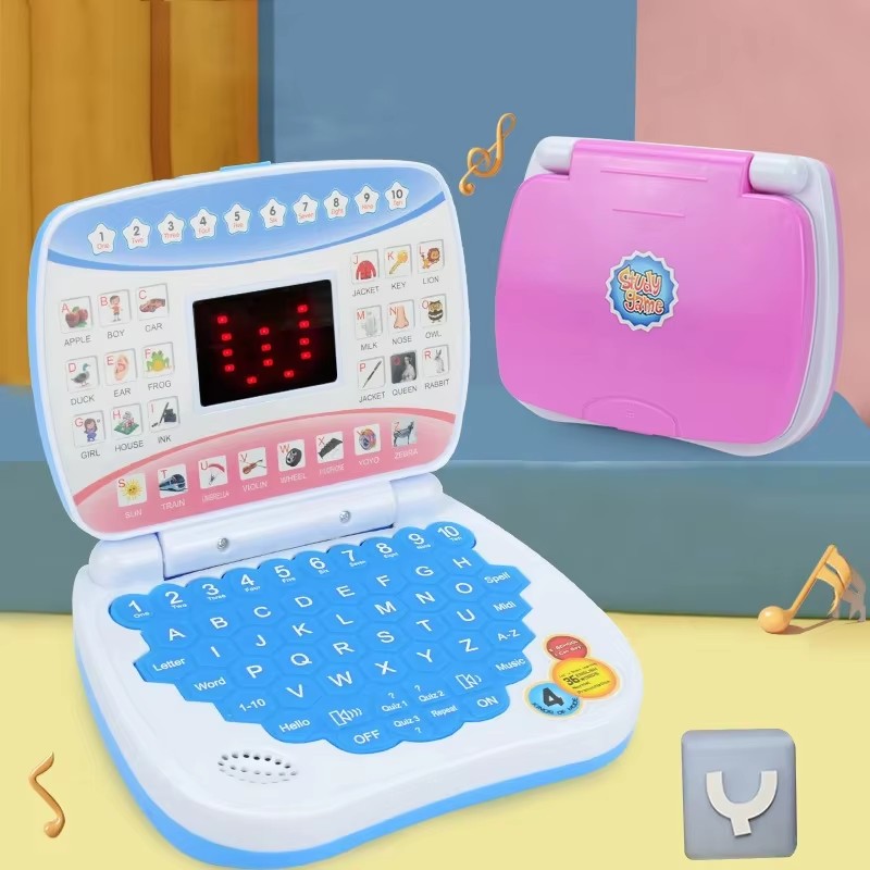 Kids Educational Computer - Lerncomputer Laptop für Kinder Elektronisches Vorschul-Sprachlernspielzeug