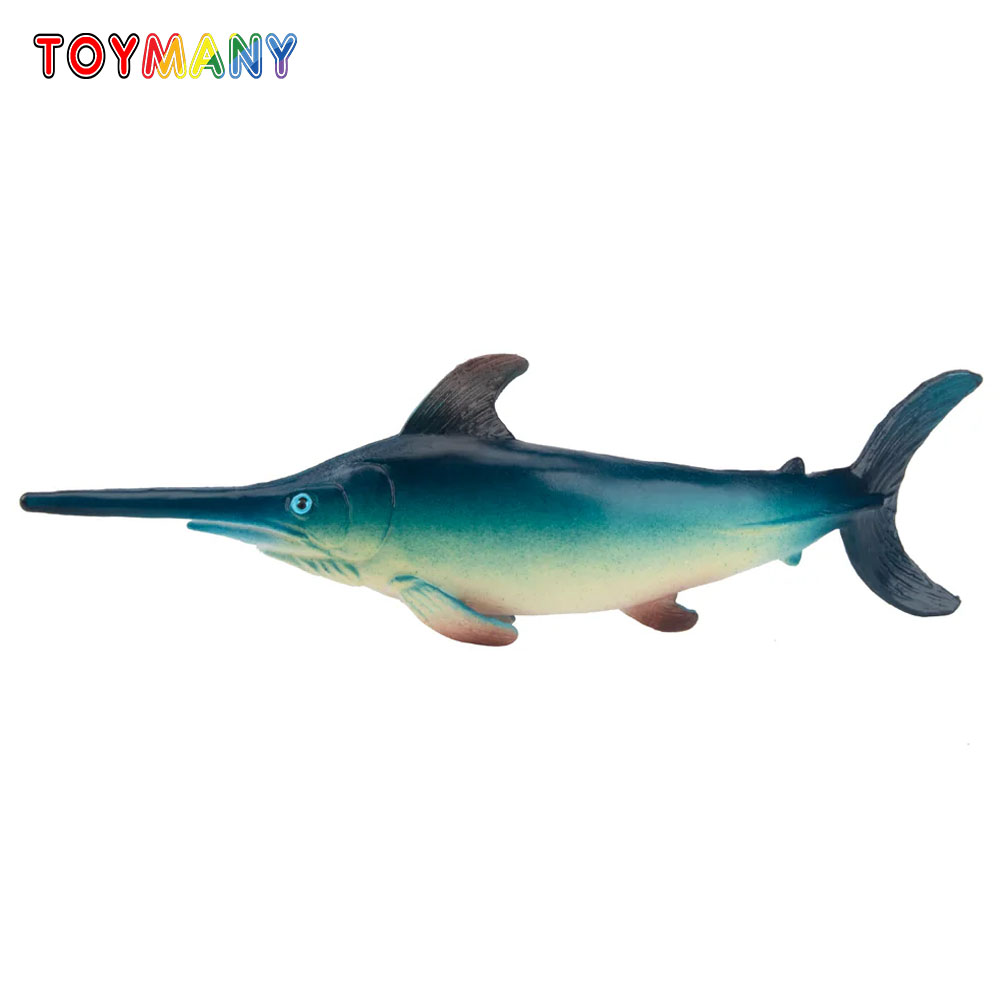 Kids Education Yes - Toymany Realistische Schwertfische, Meerestiere, Modellspielzeug, Meeresleben,