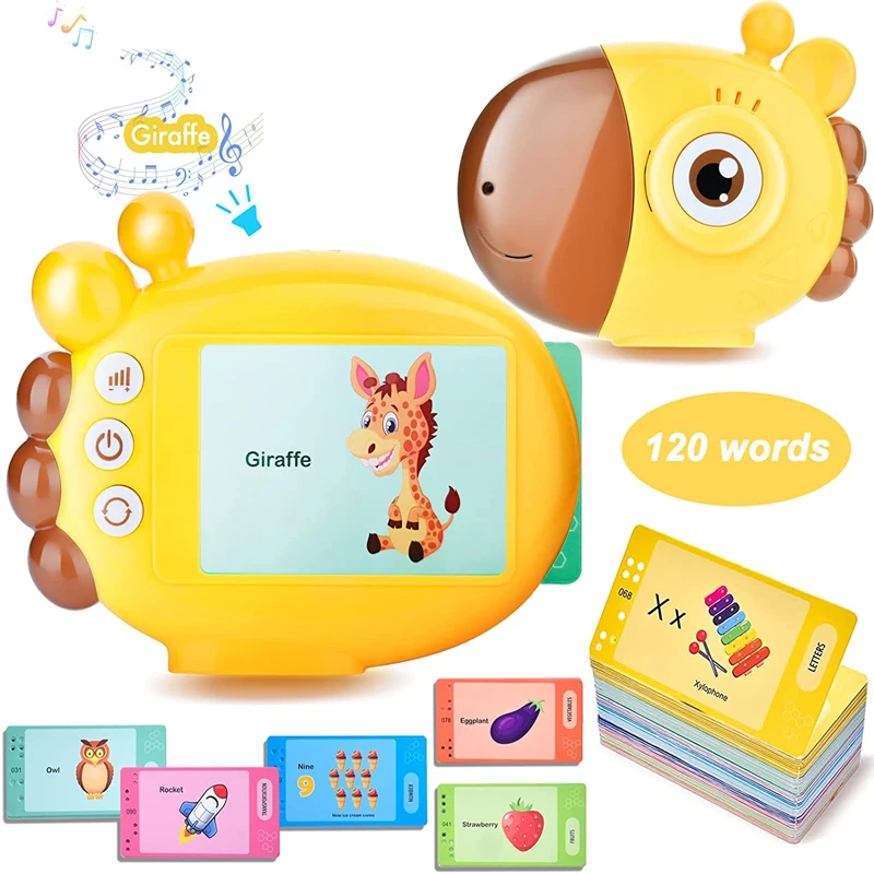Giraffen-Flash-Kartenleser, Si – Kids Educational Reader Bewertung und Preis