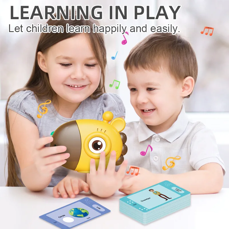 Giraffen-Flash-Kartenleser, Si – Kids Educational Reader Bewertung und Preis
