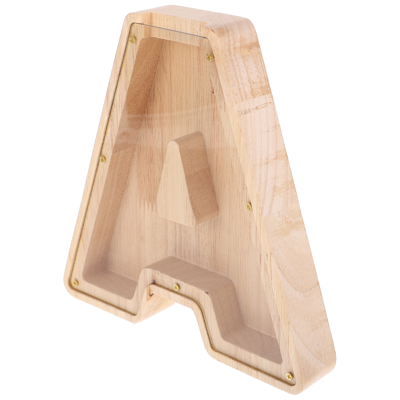 Alphabet-förmige Holz-Spardose – Kids Education Savings Bewertung und Preis