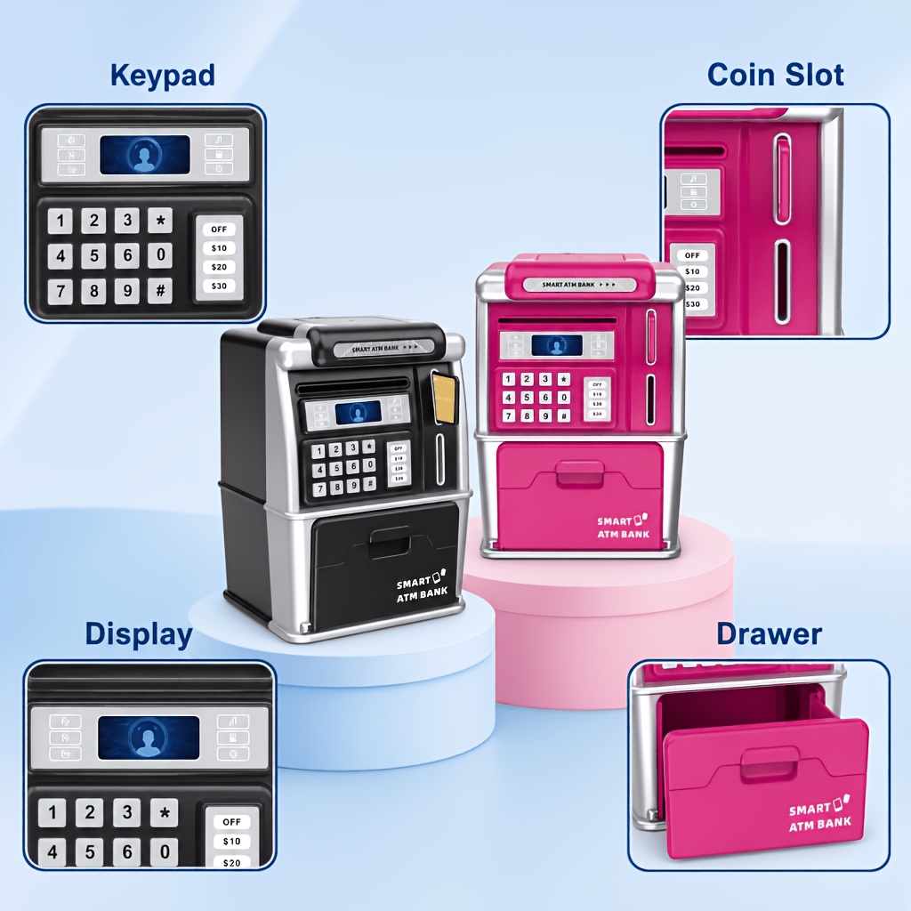 Intelligente ATM-Spardose, Aut – Kids Education Savings Bewertung und Preis