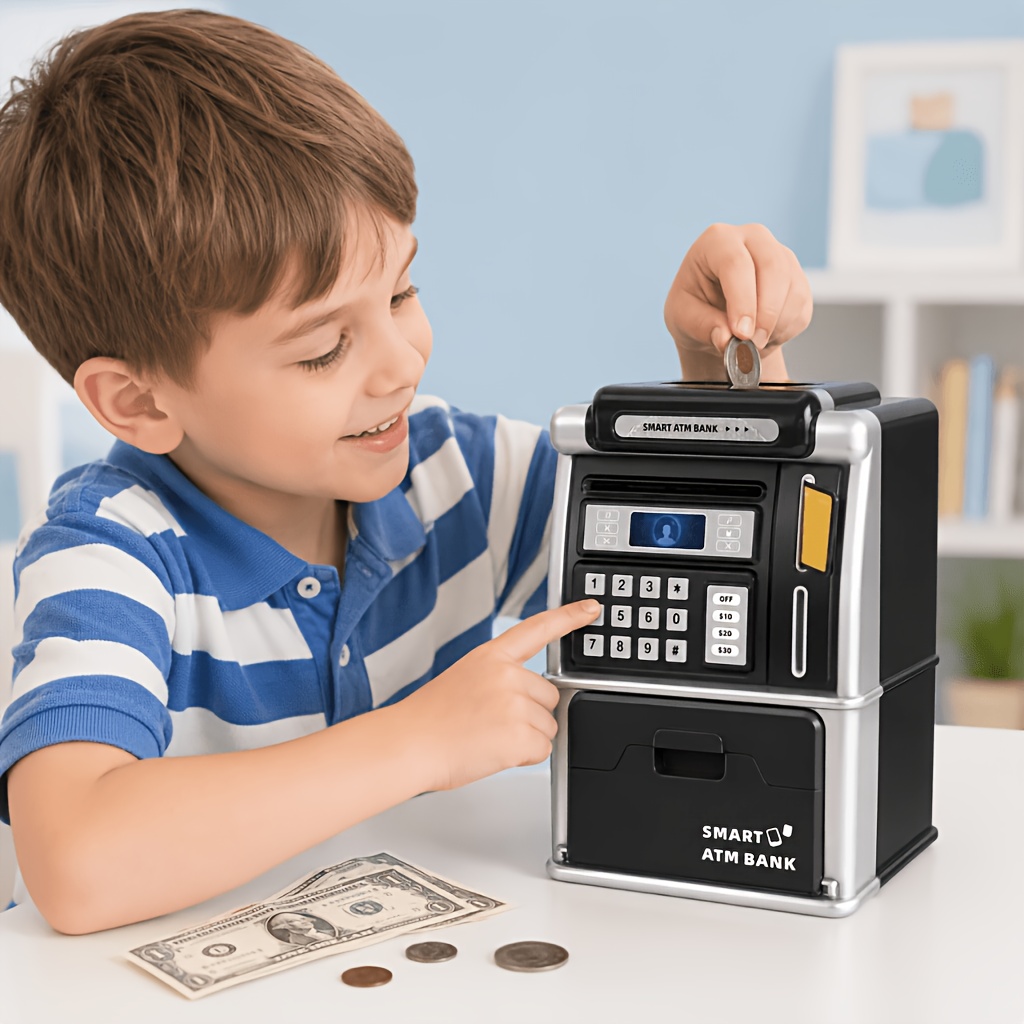 Intelligente ATM-Spardose, Aut – Kids Education Savings Bewertung und Preis