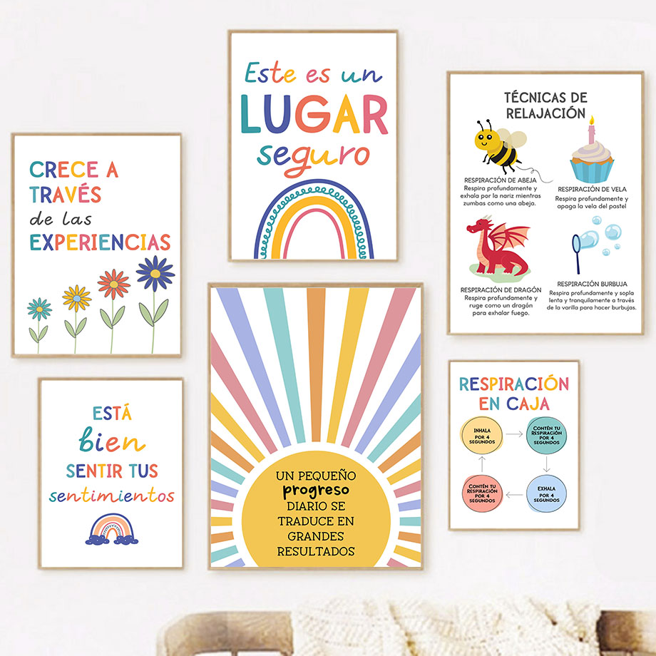Spanische Bildung Motto Regenb – Kids Education Yes Bewertung und Preis