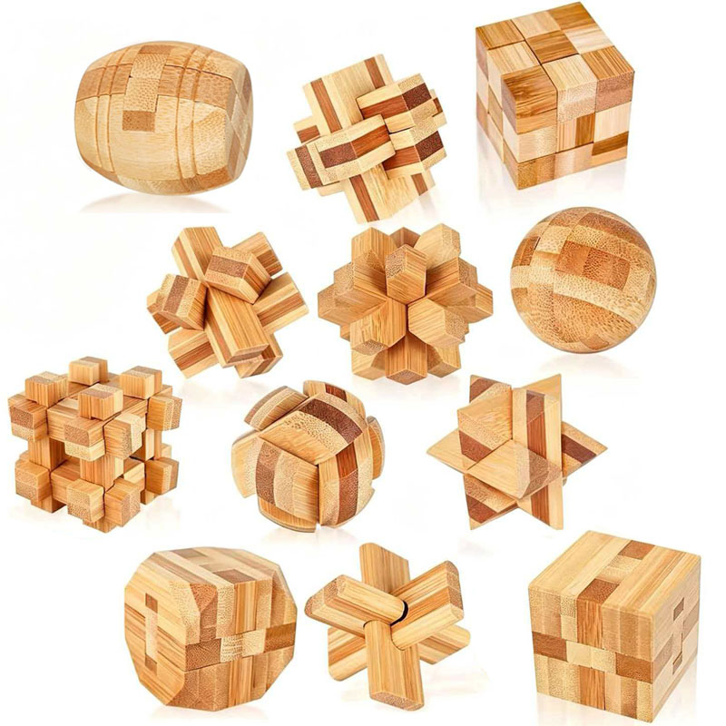NEUES 4,5CM Lu Ban Schloss-Puz – Kids Education Yes Bewertung und Preis