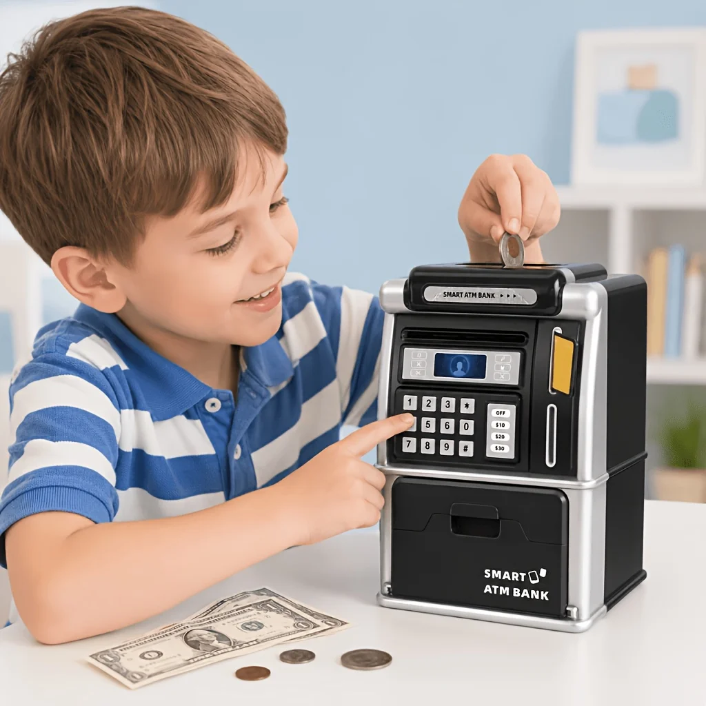Intelligente Geldautomaten-Spa – Kids Education Savings Bewertung und Preis
