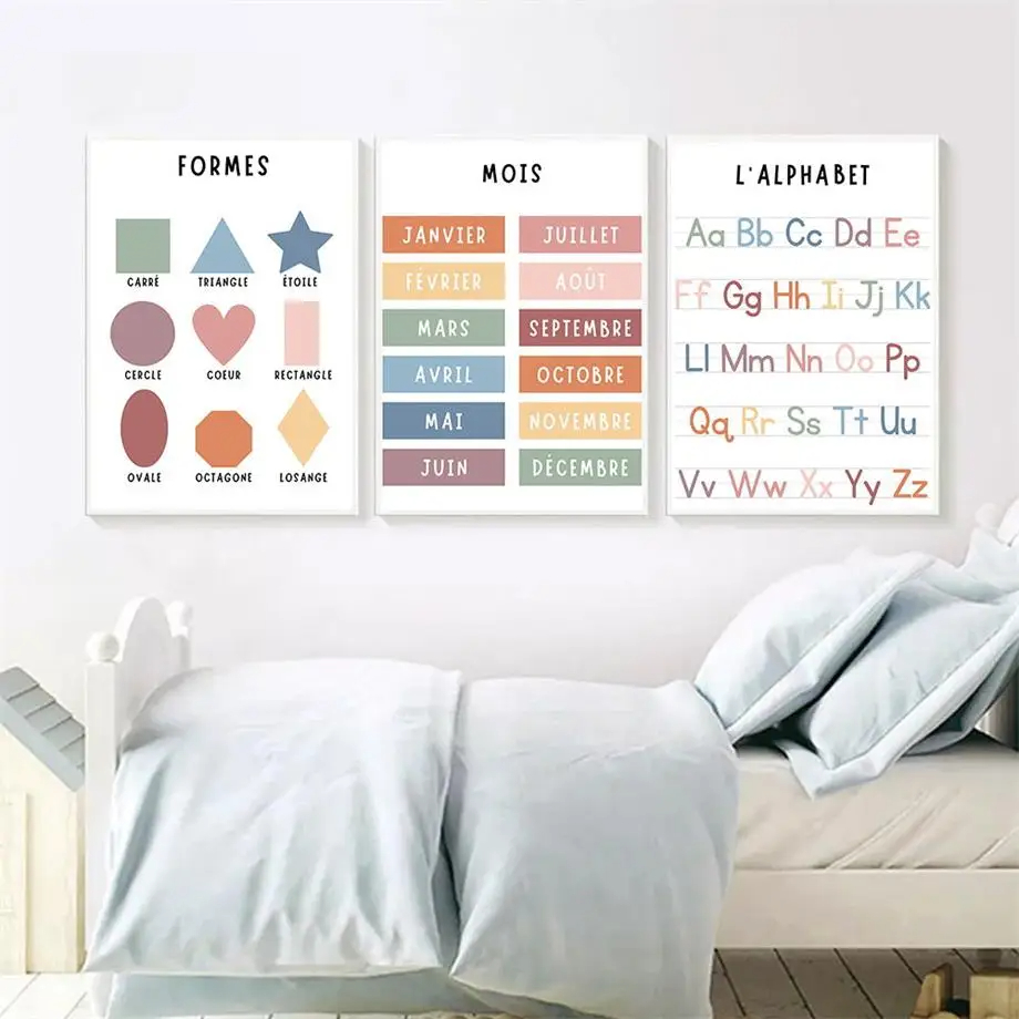 Englisch Französisch Zahlen Al – Kids Education Alphabet Numbers Bewertung und Preis