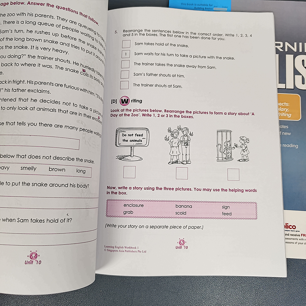 1 Buch Sap Education 1–6 Klass – Kids Education In Singapore Bewertung und Preis
